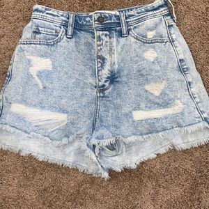 Hollister jean shorts